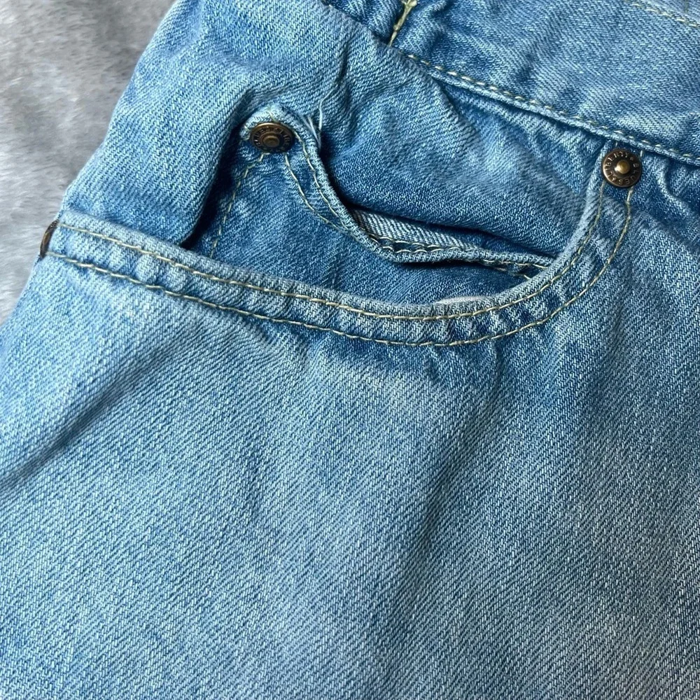 Vintage Liberty Blues Mens Size 38 Tall Denim Shorts Casual Rugged Jorts Retro